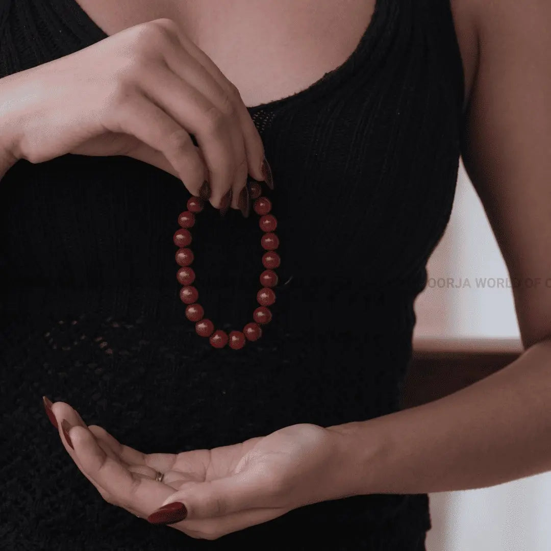 Red Jasper Bracelet - WorldOfOorja