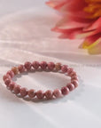 Rhodochrosite Bracelet - WorldOfOorja