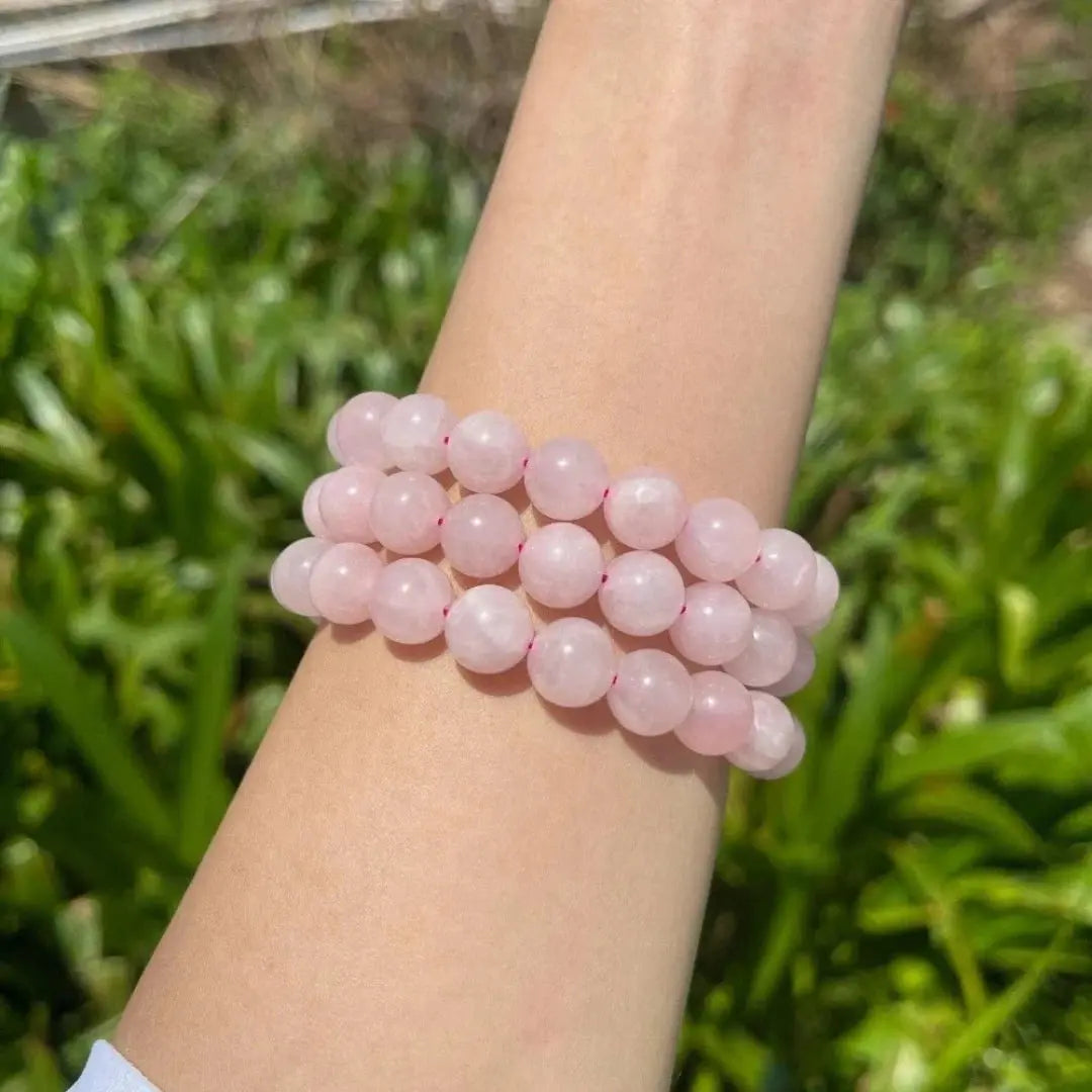 Rose Quartz Bracelet - WorldOfOorja