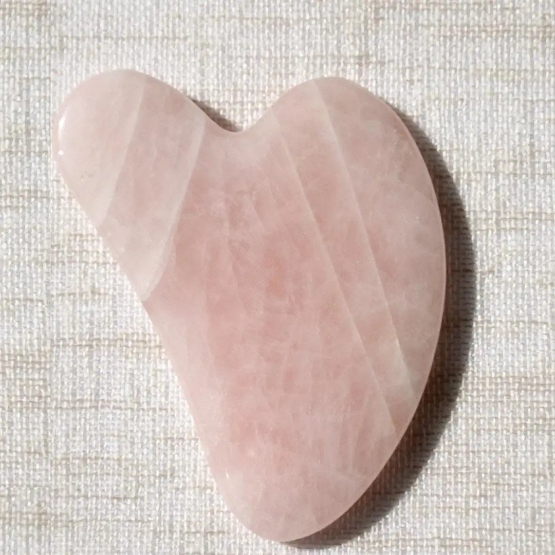 Rose Quartz Gua Sha - WorldOfOorja