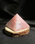 Rose Quartz Pyramid - WorldOfOorja