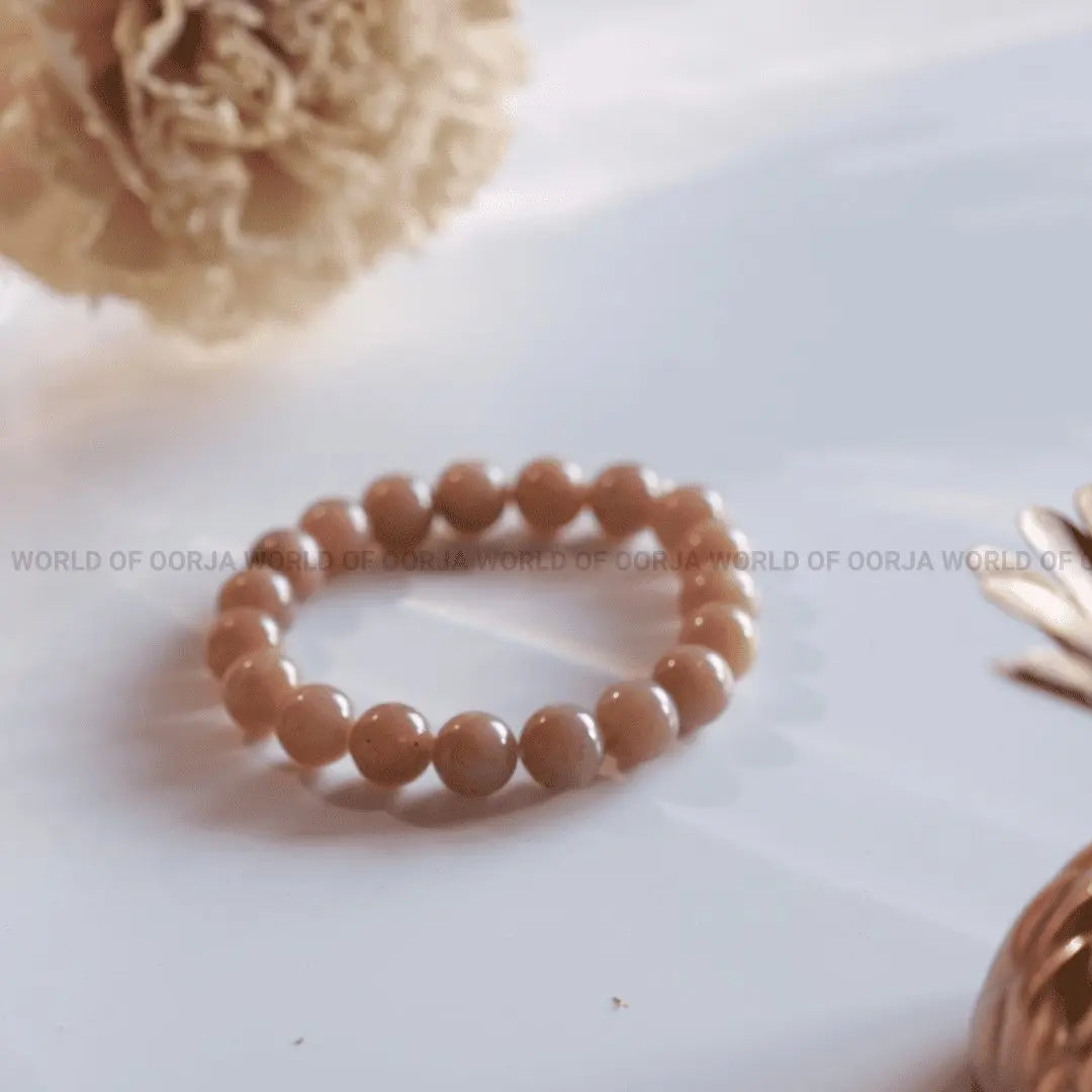 Sunstone bracelet - WorldOfOorja