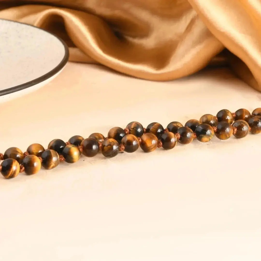 Tiger Eye Mala - WorldOfOorja