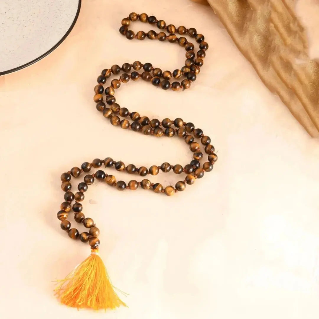 Tiger Eye Mala - WorldOfOorja