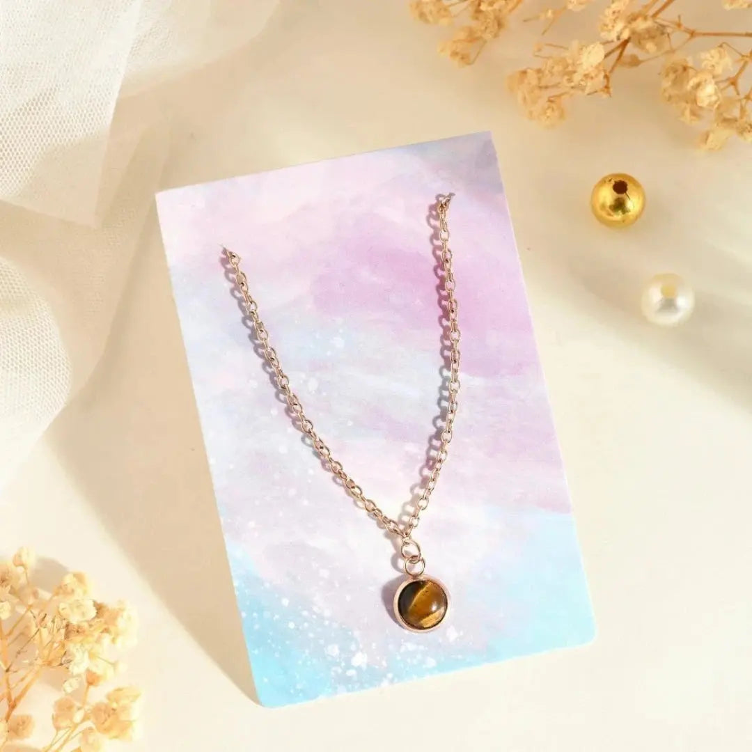 Tiger eye pendant - WorldOfOorja