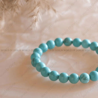 Authentic Firoza bracelet promoting peace and emotional balance