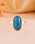 Turquoise (Firoza) Ring - WorldOfOorja