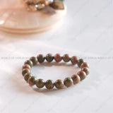 Unakite bracelet - WorldOfOorja