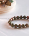 Unakite bracelet - WorldOfOorja