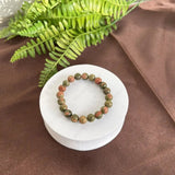 Unakite bracelet - WorldOfOorja