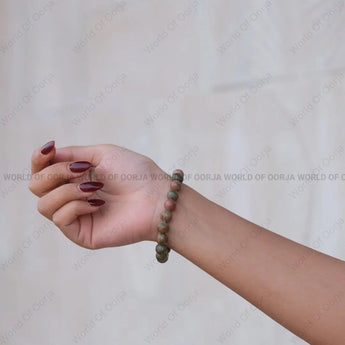 Unakite bracelet - WorldOfOorja