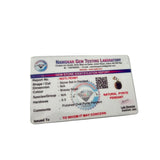 lab testing certificate of pyrite pendant oval 