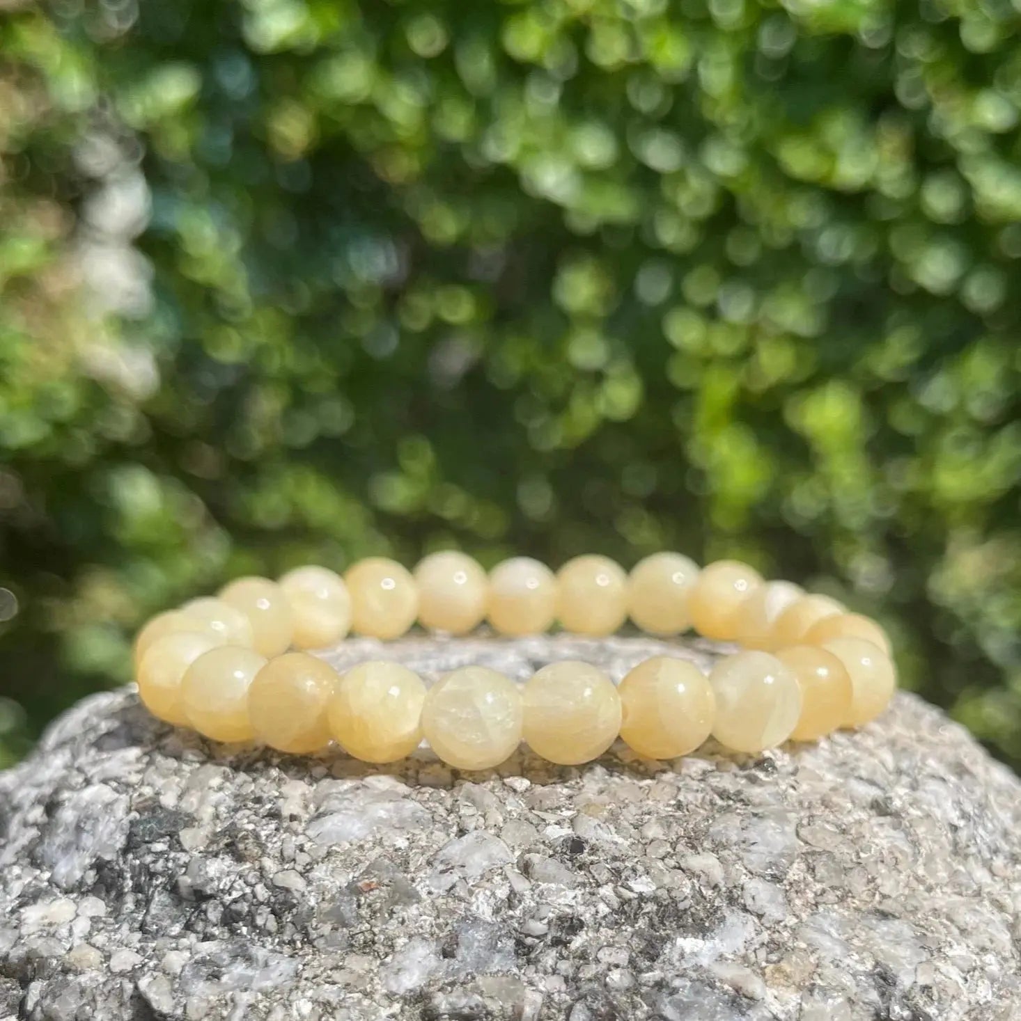 Yellow Calcite Bracelet - WorldOfOorja