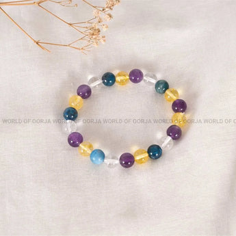 Mithun Rashi Crystal Bracelet Lab-Certified