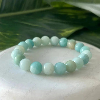 Amazonite bracelet - WorldOfOorja