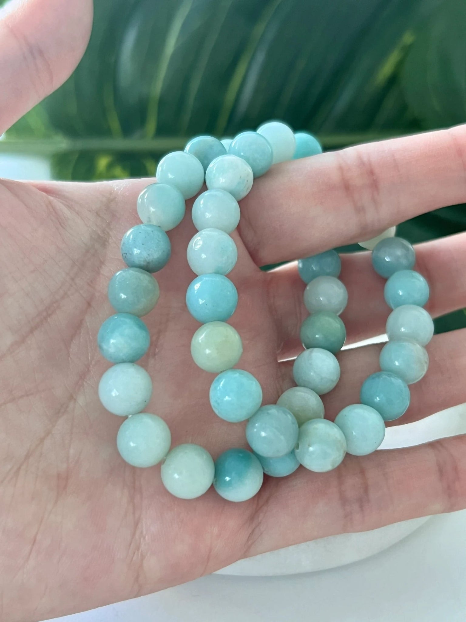 Amazonite bracelet - WorldOfOorja