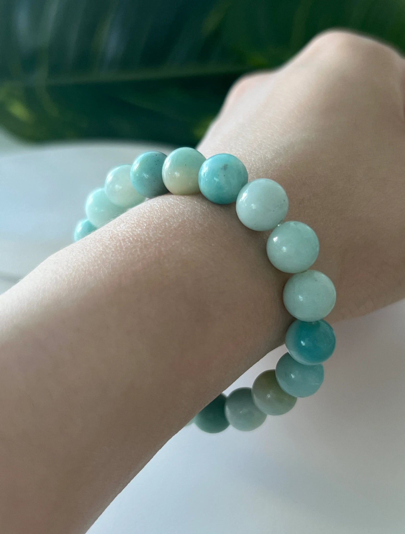 Amazonite bracelet - WorldOfOorja