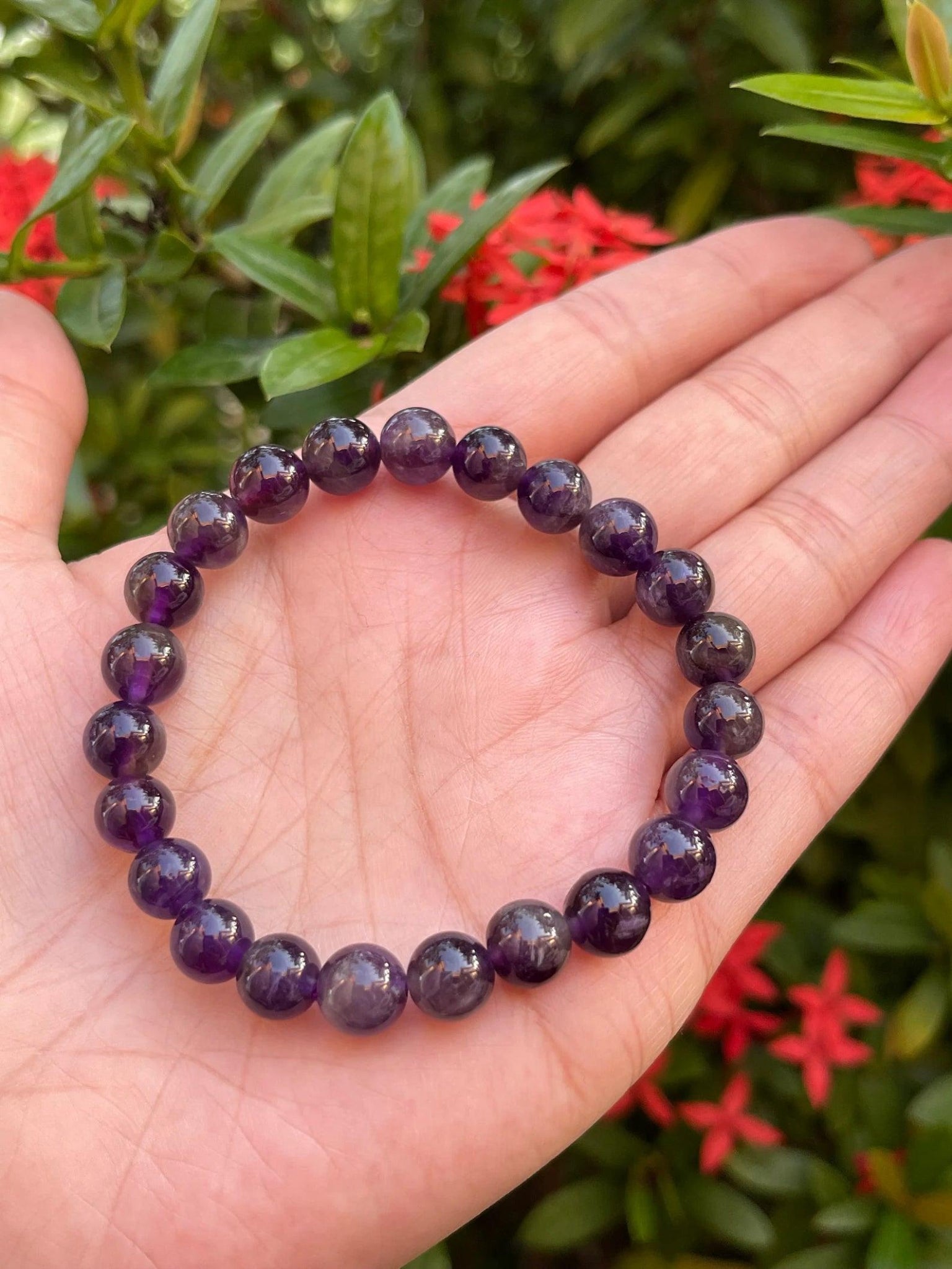 Amethyst Bracelet - WorldOfOorja