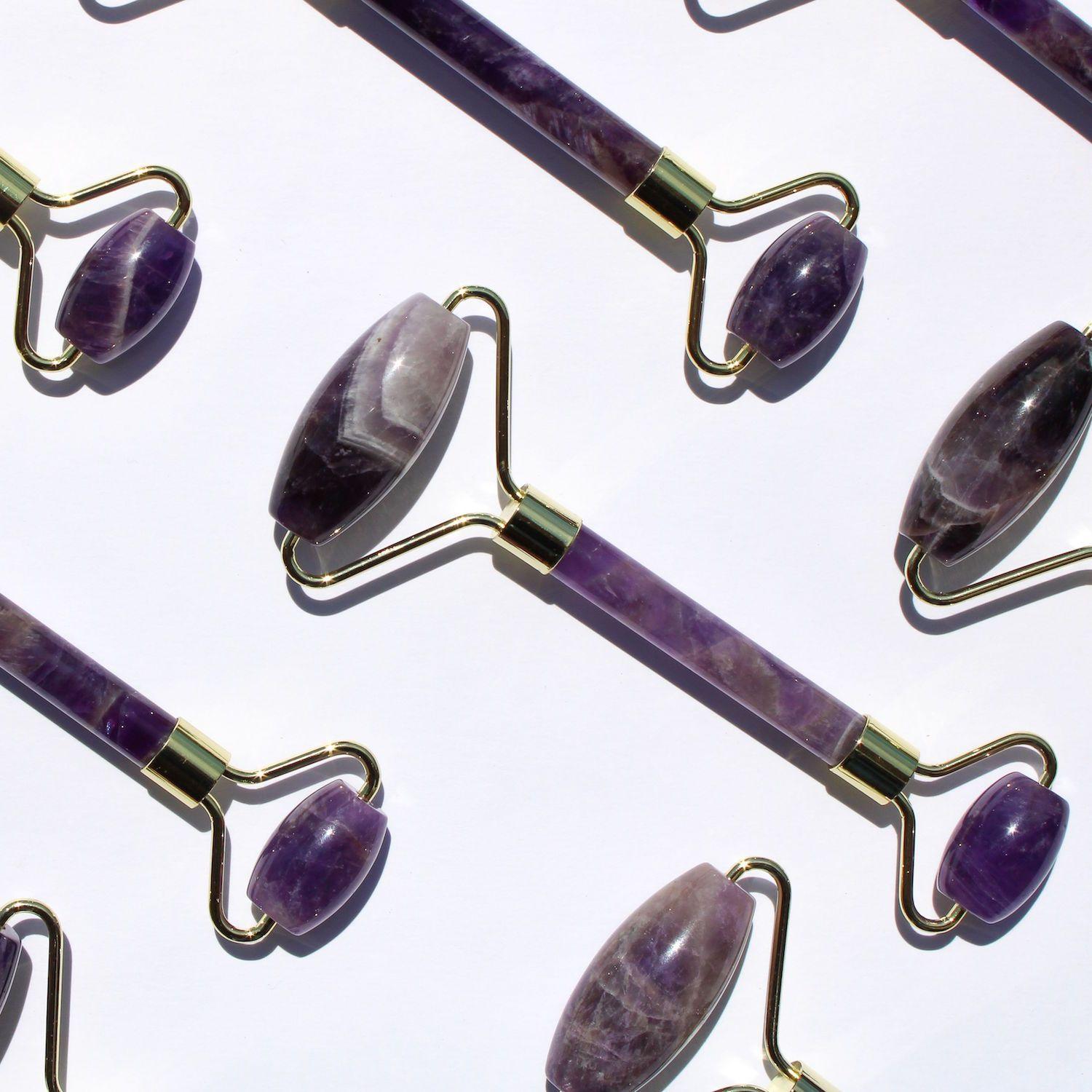 Amethyst Face Roller - WorldOfOorja