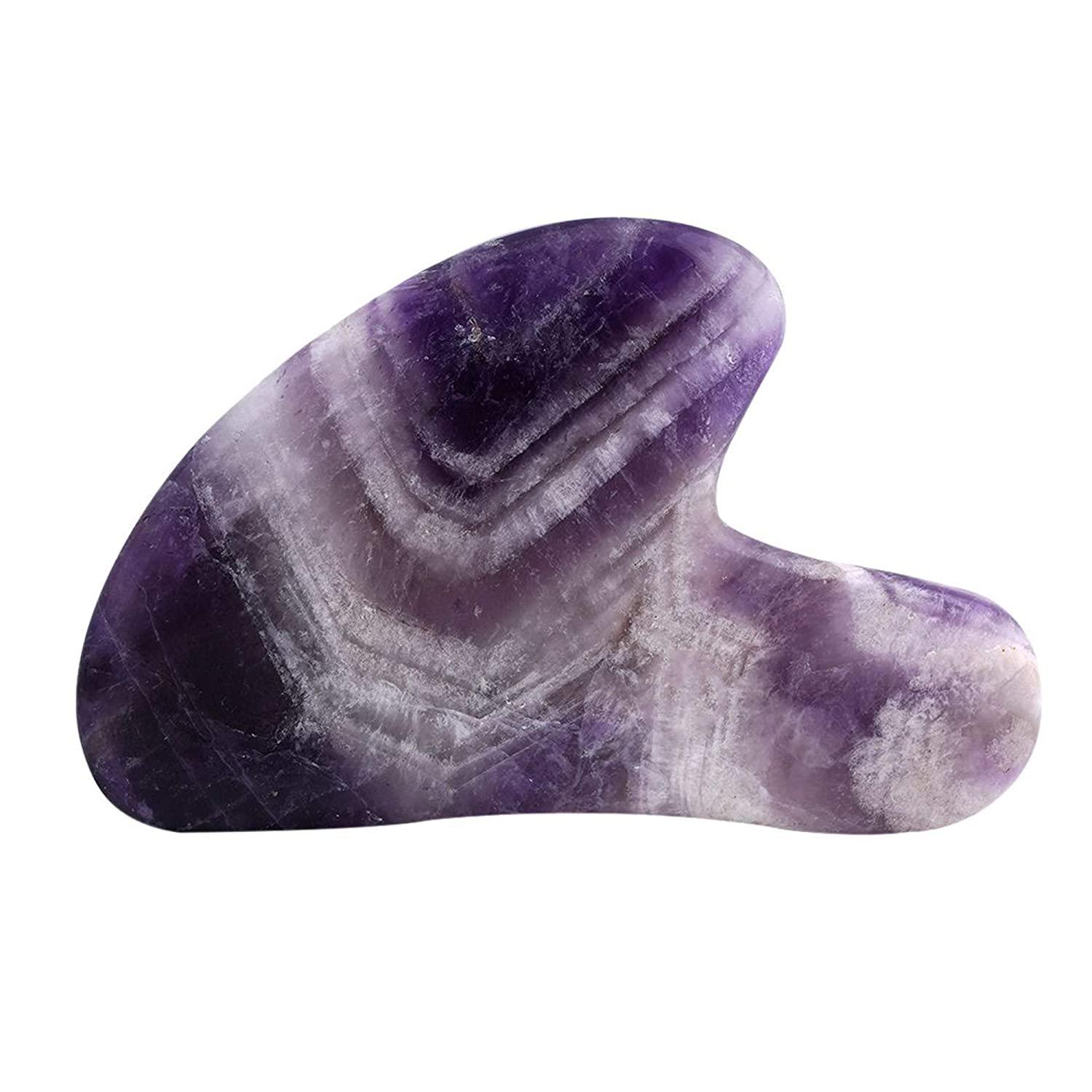 Amethyst Gua Sha - WorldOfOorja