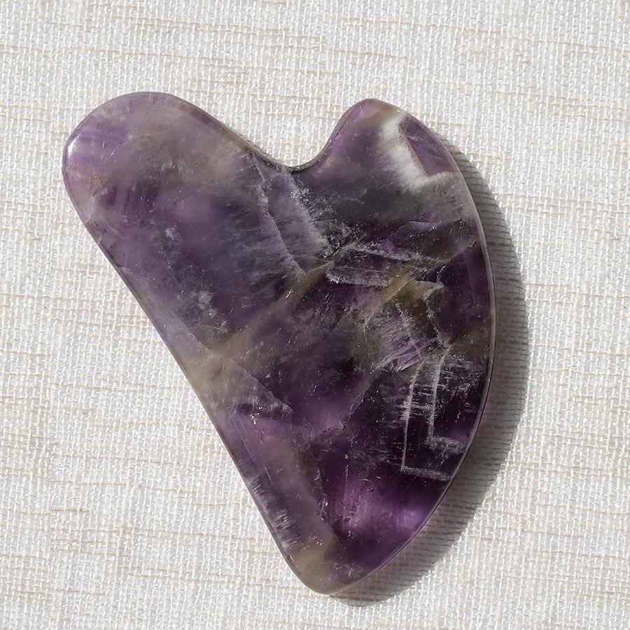 Amethyst Gua Sha - WorldOfOorja