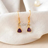 Amethyst Hanging Earring
