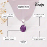 Amethyst Pendant - WorldOfOorja