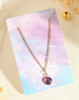 Amethyst pendant - WorldOfOorja