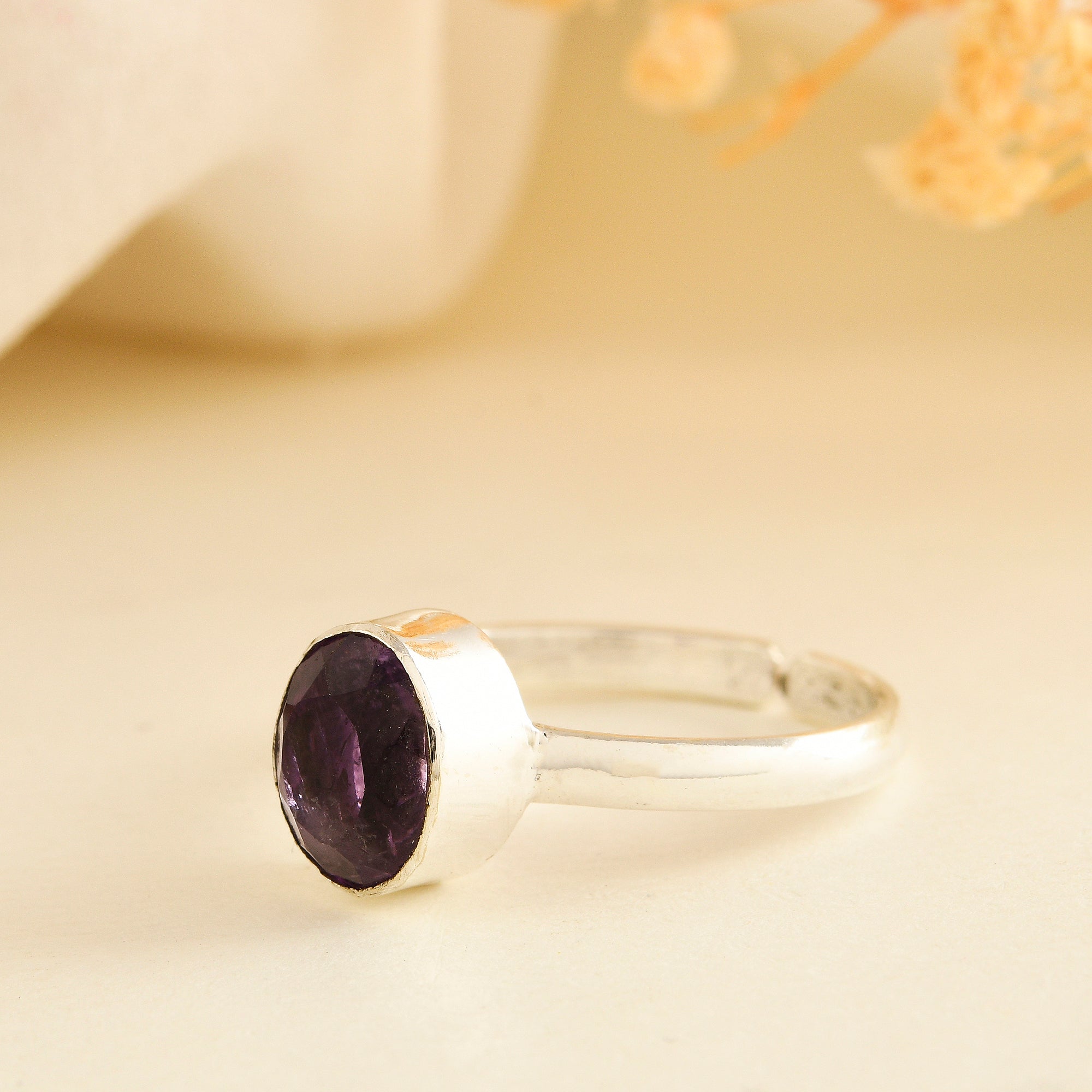 Amethyst Ring - WorldOfOorja