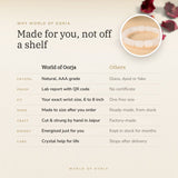Why World of Oorja – Clear Quartz Cylinder Bracelet made for you, finished by hand in Jaipur