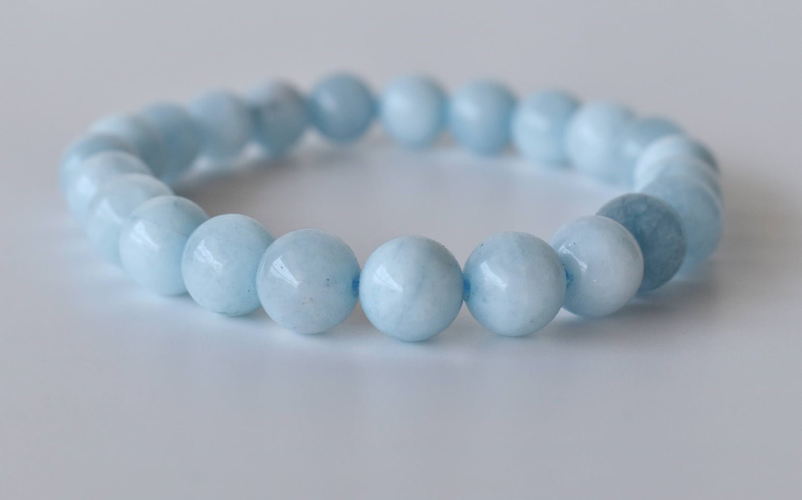 Aquamarine bracelet - WorldOfOorja