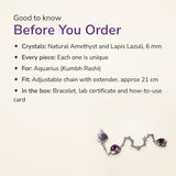Aquarius Constellation Bracelet – good to know before you order