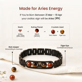Made for Aries energy – ruling planet and crystals in the Aries zodiac bracelet