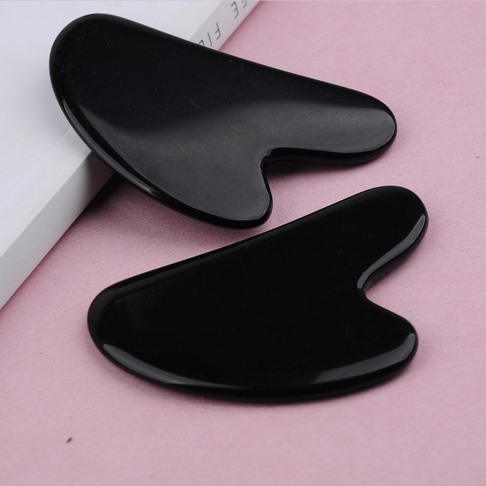 Black Obsidian Gua Sha - WorldOfOorja