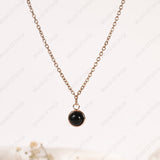 Black Obsidian Pendant - WorldOfOorja