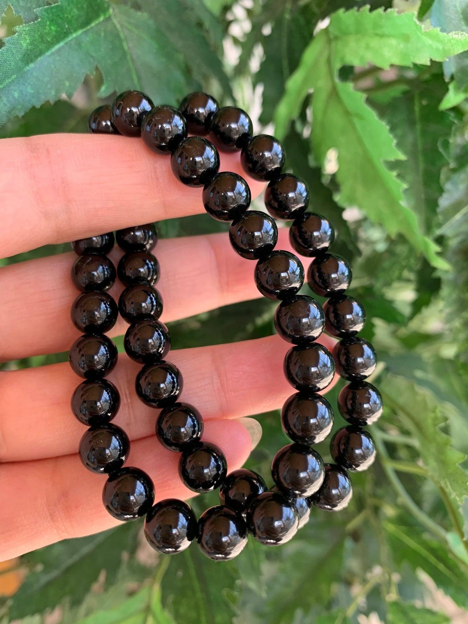 Black Tourmaline Bracelet - WorldOfOorja