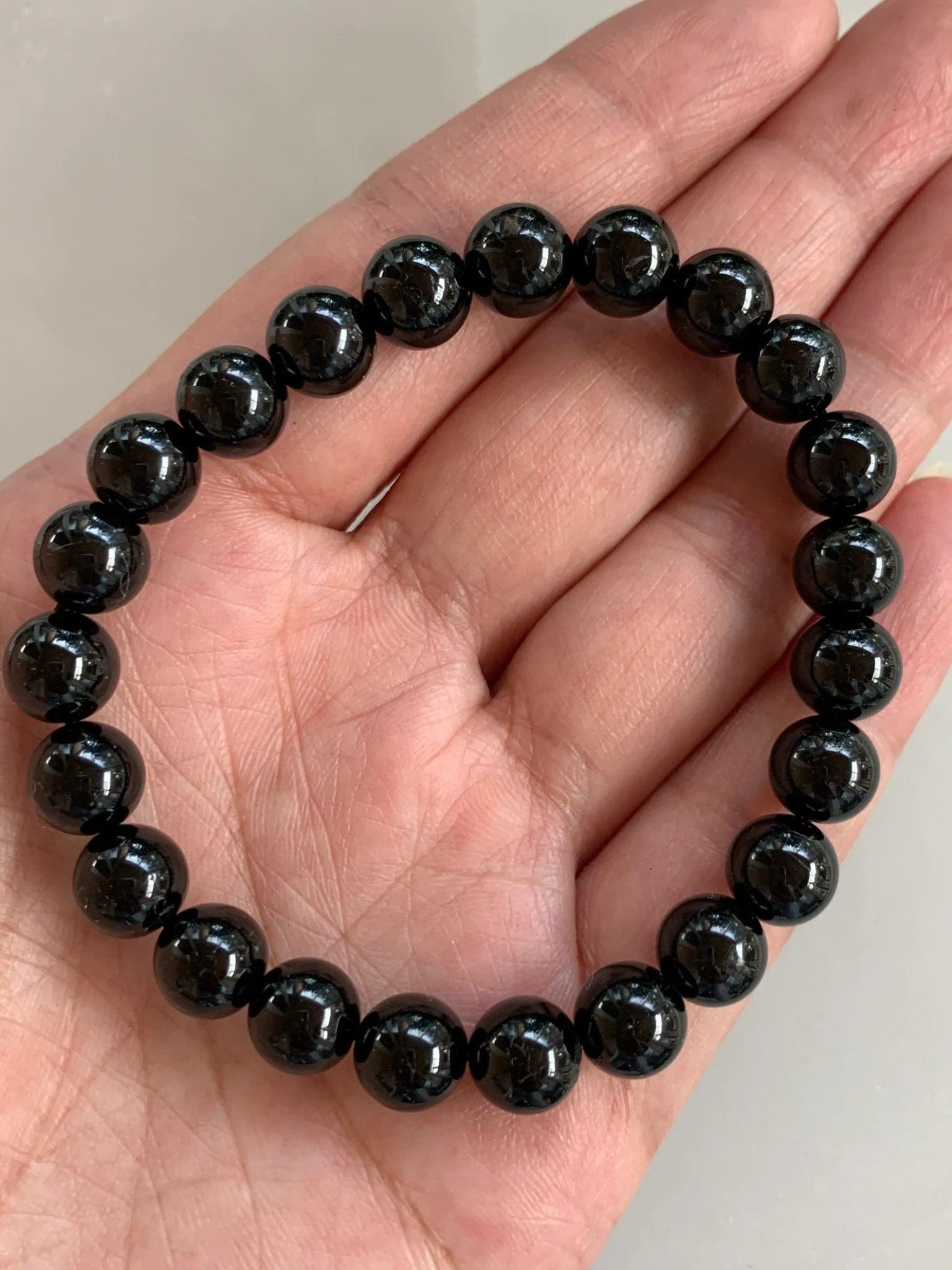 Black Tourmaline Bracelet - WorldOfOorja