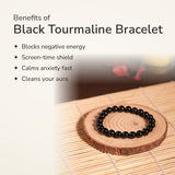 Benefits of Black Tourmaline Bracelet – World of Oorja