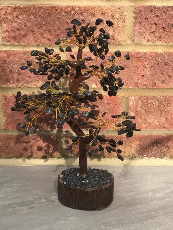 Black Tourmaline Crystal Tree - WorldOfOorja