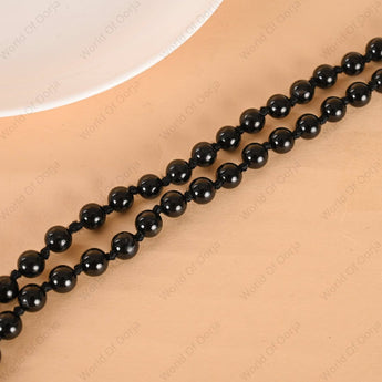 Black Tourmaline Mala - WorldOfOorja