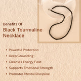 Black Tourmaline Necklace - WorldOfOorja