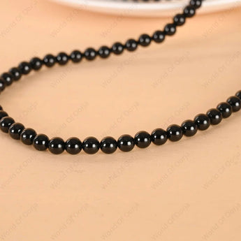 Black Tourmaline Necklace - WorldOfOorja