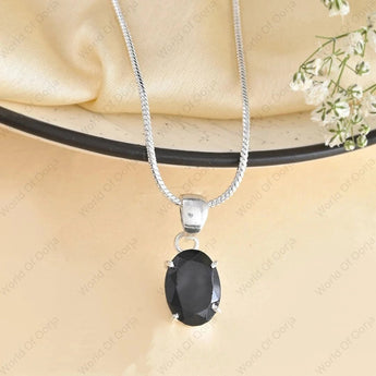 Black Tourmaline Pendant - WorldOfOorja