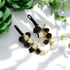 Black Tourmaline & Selenite Hanging (Small)