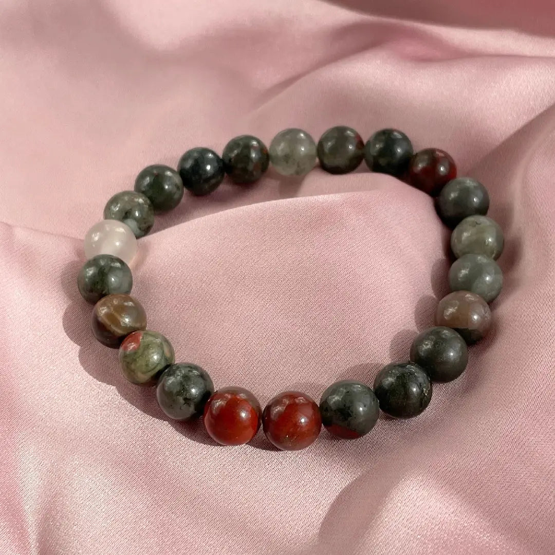 Bloodstone bracelet - WorldOfOorja