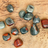 Bloodstone Tumble Stones - WorldOfOorja