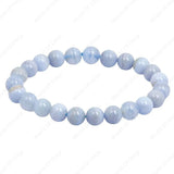 Blue Lace Agate Bracelet - WorldOfOorja