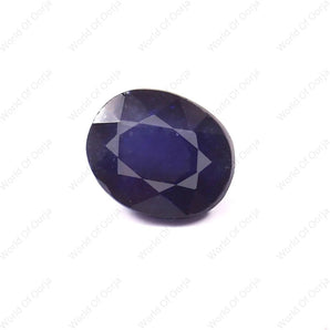 Blue Sapphire (Neelam) (3.45 Carat, 3.78 Ratti) - WorldOfOorja