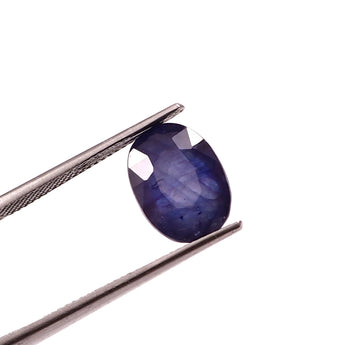 Blue Sapphire (Neelam) (7.24 Carat, 7.89 Ratti) - WorldOfOorja