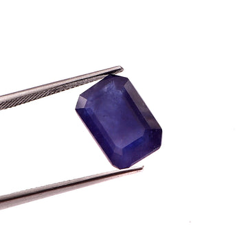 Blue Sapphire (Neelam) (7.55 Carat, 8.22 Ratti) - WorldOfOorja